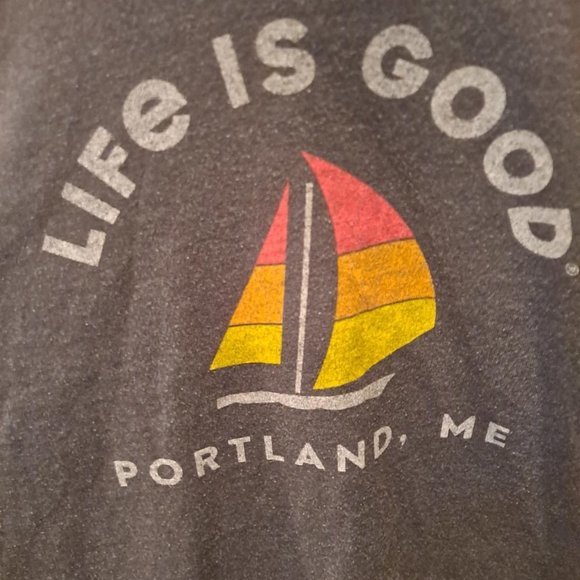 LIFE is Good Portland ME Size Medium - Picture 2 of 5